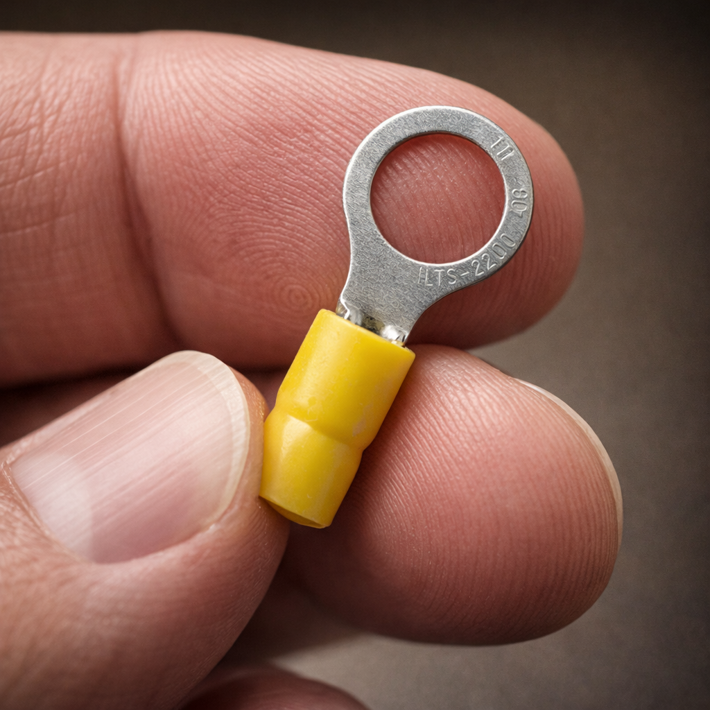 سر سیم حلقه ای